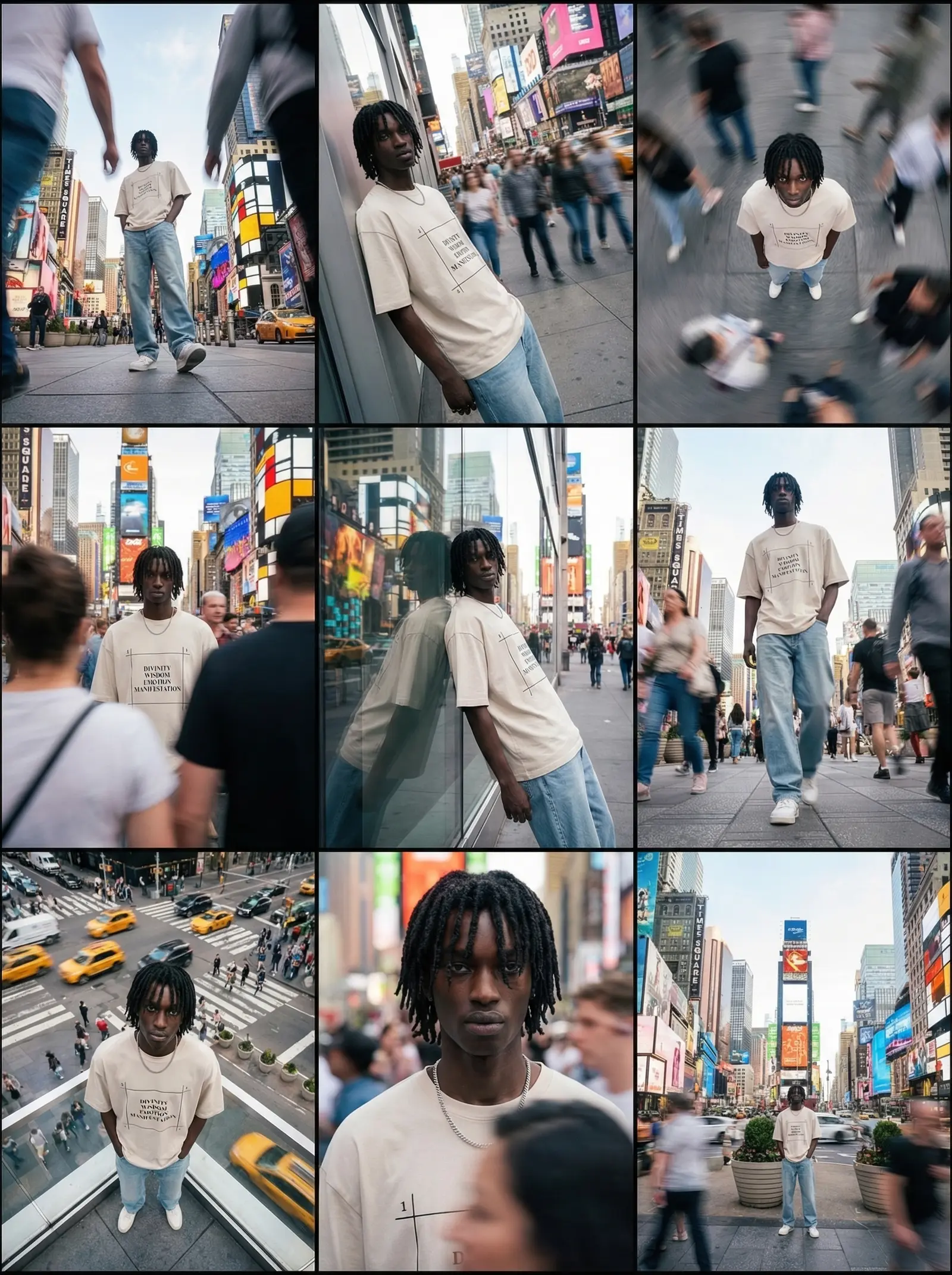 Still-in-motion photo campaign