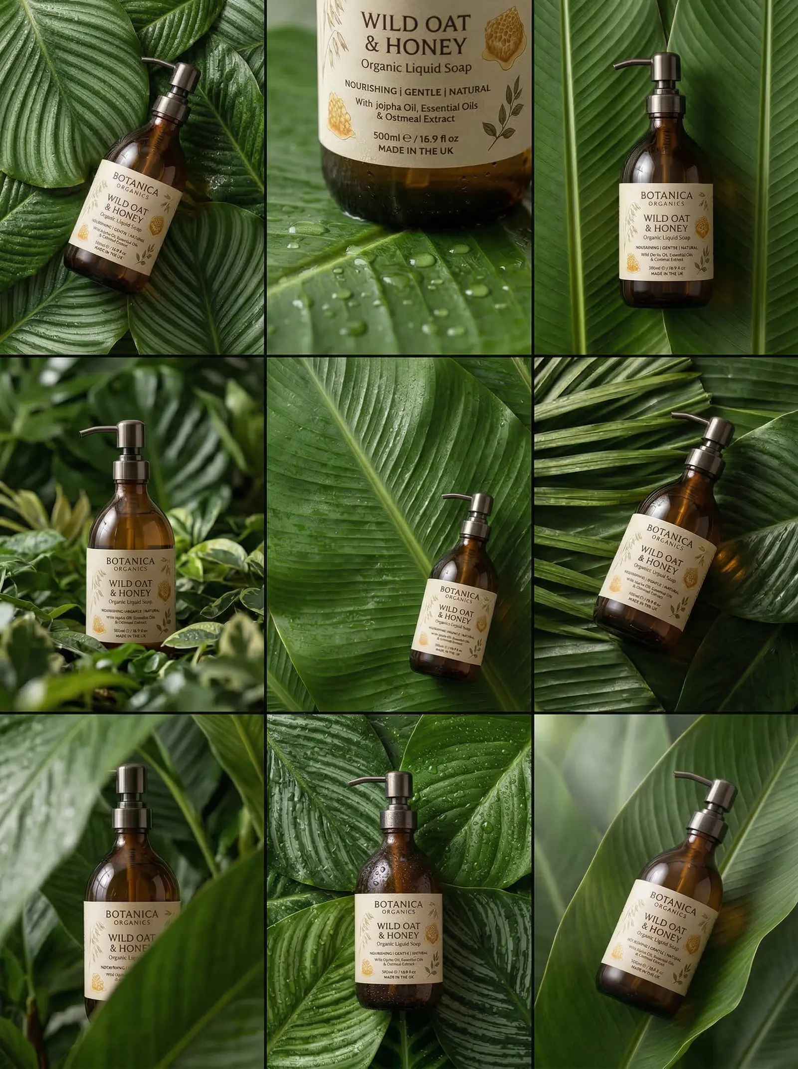 Tropical Green Leaves