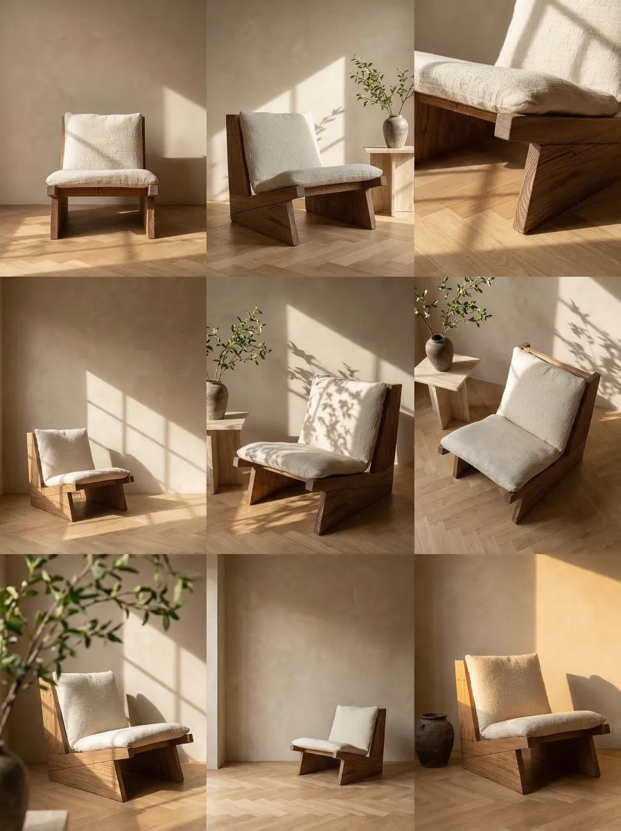 Japandi Style Warm Interior